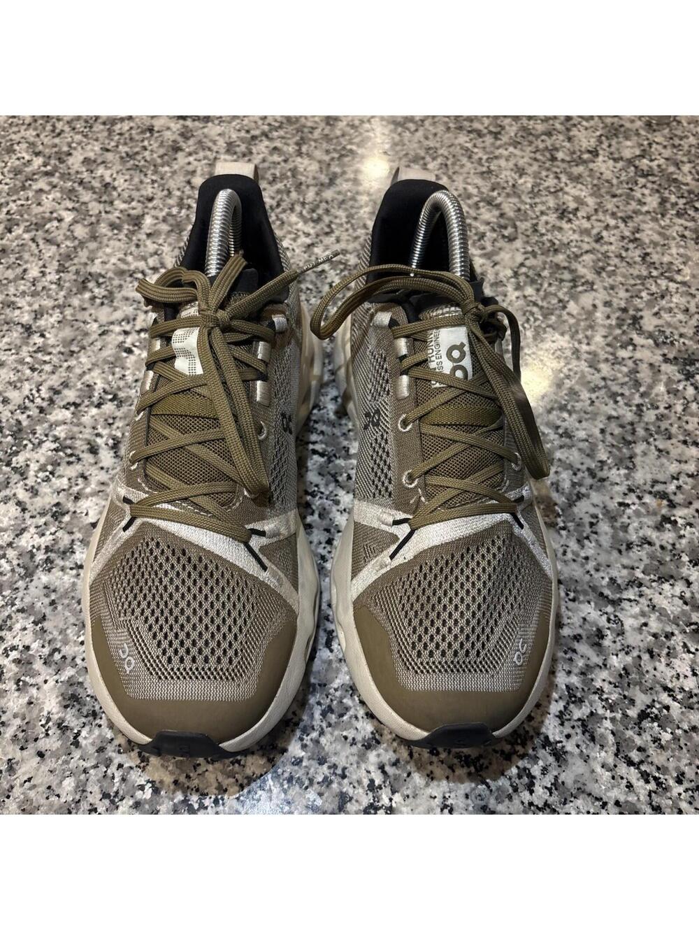 On Running Cloudsurfer Trail Men's Size 7 Hunter Ice Green Brown 3ME10112281